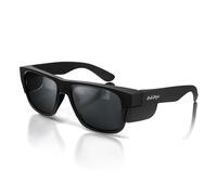 SafeStyle Fusions Matte Black Frame Polarized Lens Safety Glasses