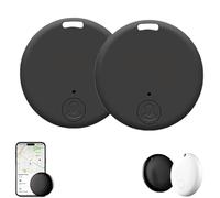 Safesync gps & Tracker Anti-Lost Device, Mini GPS Tracker for Vehicles & Pets, Multi-Function Portable Locator (Black)