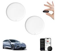 SafeSync GPS Tracker, Waterproof & Magnetic GPS Car Tracker, Real-Time Location Tra-cker, for Vehicles, Trucks, Pets, Valuables (2pcs,#a)