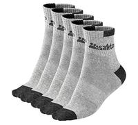 SAFETOE Natural Cotton Socks 7 Pairs Multipack One Size Universal Fitting Antibacterial Trainer Socks for Men and Women,Breathable Ankle Athletic Socks Suitable for Work & Casual Wear