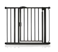 Bettacare Auto Close Stair Gate, 61Cm - 66.5Cm, Matt Black, Extra Narrow, Narrow Pressure Fit Safety Gate, Baby Gate