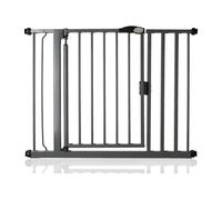 Safetots Auto Close Gate Pressure Fit Baby Gate in Grey | Size: 68.5 cm - 75 cm Safetots Grey 68.5 cm - 75 cm