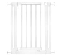 Safetots Baby Gate Elegance Safety Wooden Gate White Natural Range, 63cm - 153cm