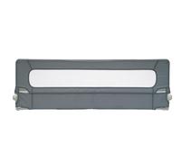 Safetots Extra Wide Bed Rail, Grey 140cm Wide x 50cm Tall, Toddler Bed Guard For Safety, Secure Child Bed Rail