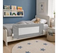 Safetots Bed Rail, Grey 100Cm Wide X 40Cm Tall, Toddler Bed Guard For Safety