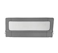 Safetots Bed Rail, Grey 100cm Wide x 40cm Tall, Toddler Bed Guard for Safety, Secure Child Bed Rail