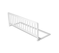 Safetots Wooden Bed Guard, White, 38cm High x 110cm Wide, Toddler Bedrail for Safety, Secure Child Bed Rail, Pre-Assembled, Easy Installation