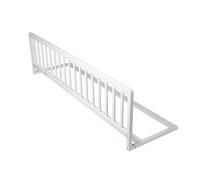 Safetots Extra Wide Wooden Bed Guard, White, 38Cm High X 140Cm Wide, Toddler Bedrail For Safety, Secure Child Bed Rail