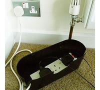 Safetots Cable Tidy Unit, Black, Cable Organiser Box, Hide and Conceal Extensions and Cables, Child and Baby Safety