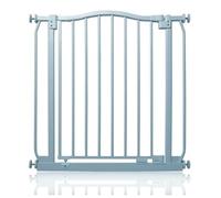 Safetots Curved Top Safety Gate, 71cm - 80cm, Matt Grey, Pressure Fit Stair Gate, Baby Gate for Doors Hallways and Spaces, Safety Barrier, Easy Installation