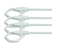 Safetots Double Cabinet Lock Pack of 4, Child and Baby Safety, Baby Proofing, Secure Furniture Doors