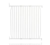 Safetots Eco Screw Fit Baby Gate, White, 100cm - 110cm, Stair Gate for Toddler and Baby, Easy Installation Safety Barrier