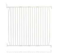 Safetots Eco Screw Fit Baby Gate, White, 110cm - 120cm, Stair Gate for Toddler and Baby, Screw Fit Safety Barrier, Easy Installation Safety Gate