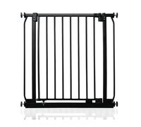 Safetots Elite Pressure Narrow Safety Gate, 65.5Cm - 74.5Cm, Matt Black, Narrow Pressure Fit Stair Gate
