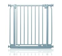 Safetots Elite Pressure Narrow Safety Gate, 65.5cm - 74.5cm, Matt Grey, Narrow Pressure Fit Stair Gate - Grey - Metal - 65.5cm -74.5cm