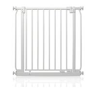 Safetots Elite Pressure Narrow Safety Gate, 65.5cm - 74.5cm, Matt White, Narrow Pressure Fit Stair Gate, Baby Gate for Doors Hallways and Spaces, Safety Barrier, Easy Installation