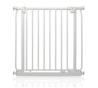 Safetots Elite Pressure Narrow Safety Gate, 65.5cm - 74.5cm, Matt White, Narrow Pressure Fit Stair Gate - White - Metal - 65.5cm -74.5cm