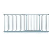 Safetots Elite Pressure Safety Gate, 216Cm - 225Cm, Matt Grey, Pressure Fit Stair Gate