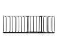 Safetots Elite Pressure Safety Gate, 225cm - 234cm, Matt Black, Pressure Fit Stair Gate, Baby Gate for Doors Hallways and Spaces, Safety Barrier, Easy Installation