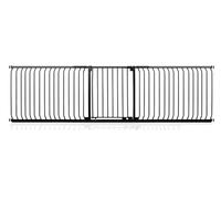Safetots Elite Pressure Safety Gate, 271cm - 280cm, Matt Black, Pressure Fit Stair Gate, Baby Gate for Doors Hallways and Spaces, Safety Barrier, Easy Installation