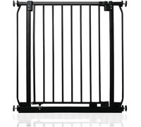 Safetots Elite Pressure Safety Gate, 71cm - 80cm, Matt Black, Pressure Fit Stair Gate, Baby Gate for Doors Hallways and Spaces, Safety Barrier, Easy Installation