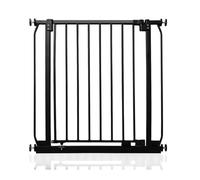 Safetots Elite Pressure Safety Gate, 71cm - 80cm, Matt Black, Pressure Fit Stair Gate, Baby Gate for Doors Hallways and Spaces, Safety Barrier, Easy Installation