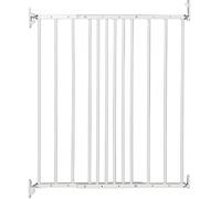 Safetots Extra Narrow Stair Gate, White, 56.5cm - 81.5cm, Safety Gate for Toddler, Safety Barrier for Baby