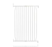 Safetots Extra Tall Eco Screw Fit Baby Gate, White, 70cm - 80cm, Extra Tall Gate 100cm in Height, Stair Gate for Baby, Screw Fitted Safety Gate, Easy Installation