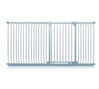 Safetots Extra Tall Elite Safety Gate, 225Cm - 234Cm, Matt Grey, Extra Tall 96.8Cm In Height, Pressure Fit Stair Gate