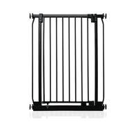 Safetots Extra Tall Elite Safety Gate, 71Cm - 80Cm, Matt Black, Extra Tall 96.8Cm In Height, Pressure Fit Stair Gate