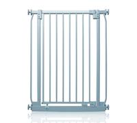 Safetots Extra Tall Elite Safety Gate, 71cm - 80cm, Matt Grey, Extra Tall 96.8cm in Height, Pressure Fit Stair Gate, Baby Gate for Doors Hallways and Spaces, Safety Barrier, Easy Installation