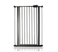 Safetots Extra Tall Metal Safety Gate - 120.3cm to 127.9cm, Slate Grey, 104cm High, Easy Installation