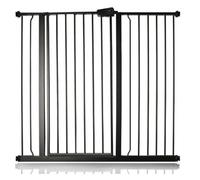 Safetots Extra Tall Metal Safety Gate Pressure Fit, 107.4Cm - 115Cm, Slate Grey, 104Cm In Height, Extra Tall Baby Gate