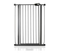 Safetots Extra Tall Metal Safety Gate Pressure Fit, 87.9Cm - 95.5Cm, Slate Grey, 104Cm In Height, Extra Tall Baby Gate