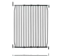 Safetots Extra Tall Natural Screw Fit Baby Gate Screw Fit Baby Gate 100cm Tall in Black | Size: 70 cm - 80 cm Safetots Black 70 cm - 80 cm