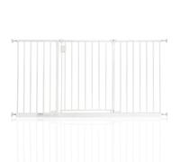 Safetots Extra Wide Hallway Gate, 103Cm - 109Cm, White, Pressure Fit Baby Gate For Hallways And Wide Spaces