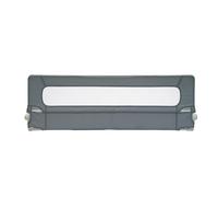 Safetots Extra Wide Bed Rail, Grey 140cm Wide x 50cm Tall, Toddler Bed Guard For Safety, Secure Child Bed Rail