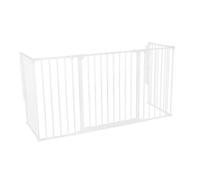Safetots Multi Panel Fire Surround, White, 58Cm Deep X 138Cm Wide, 70Cm High