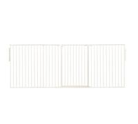 Safetots Premium Extra Tall Room Divider, Up To 272Cm Wide, White, 105Cm Tall, Multi Panel Barrier For Baby And Toddler