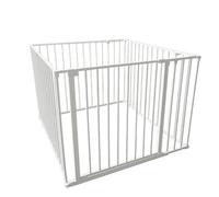 Safetots Premium Multi Panel Play Den, 92Cm X 92Cm, White, 70Cm High