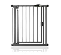 Safetots Pressure Fit Self Closing Stair Gate, Narrow, 68.5cm - 75cm, Slate Grey, Auto Closing Baby Gate, Safety Barrier for Toddler, Easy Installation