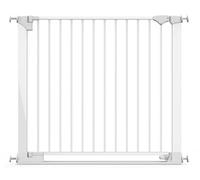 Safetots Safestep Gate, White, 96Cm - 103Cm, Extra Low Walkthough, 81Cm Extra Wide Doorway, One Piece Extra Wide Baby Gate