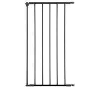 Safetots Safety Barrier for Open Plan Staircases, Extension Panel, Black, Metal, 46cm, Extension Panel for Safety Barrier for Open Plan Stairs