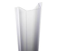 Safetots SecureHinge Finger Guards for Doors, Interior Door Finger Protection Strips, Prevent Trapped Crushed or Pinched Fingers, Front of Doors x 2, Clear