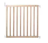 Safetots Simply Secure Wooden Stair Gate, Natural, 72cm - 79cm, Screw Fit