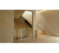 Safetots Solution For Up And Down Staircases, White, Multi Panels, Up To 200Cm, And, Screw Fit Gate, 67Cm - 105.5Cm