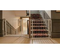 Safetots Two Door Multi Panel Solution For Up And Down Staircases, White, 200Cm Of Length, Includes 2 Door Opening Panels