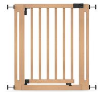 Safetots Wooden Elegance Baby Gate, Natural, 71cm - 79cm, Pressure Fit