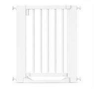 Safetots Wooden Heritage Flat Step Gate, White, 63cm - 71cm, Pressure Fit