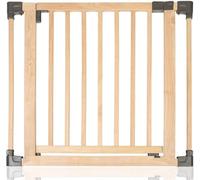 Safetots Wooden Multi Panel Barrier and Play Pen, Gate Panel, Natural, Wood, 80cm, Gate Panel for Barrier or Play Pen